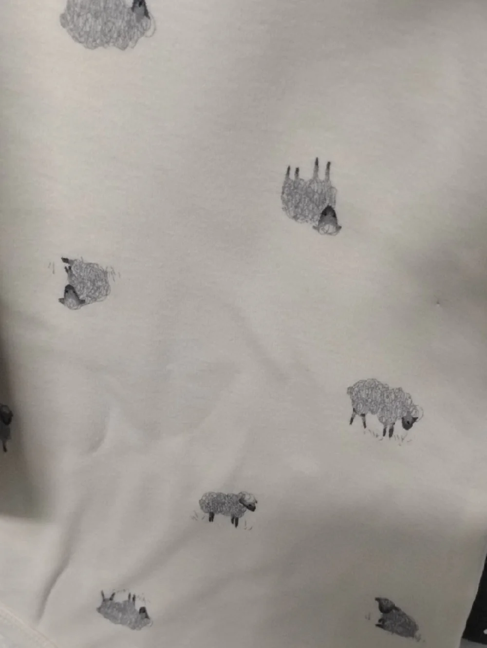Carter's Gray and Cream Long-Sleeve Baby One-Piece Set